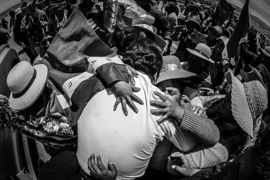 Fotógrafo Estanislao Santos - Estanislao Santos fotógrafo | Registro fotográfico: Evo Morales y acto de apoyo en América Latina