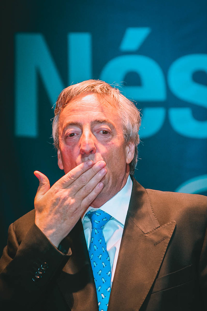 Fotógrafo Estanislao Santos - Estanislao Santos fotógrafo | Registro fotográfico: Néstor Kirchner en movilización en Argentina